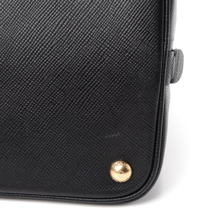 Prada Saffiano Cuir Open Promenade Tote Black 9 of 15
