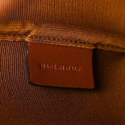 Celine Triomphe Canvas Calfskin Small Bucket Bag Tan 6 of 11