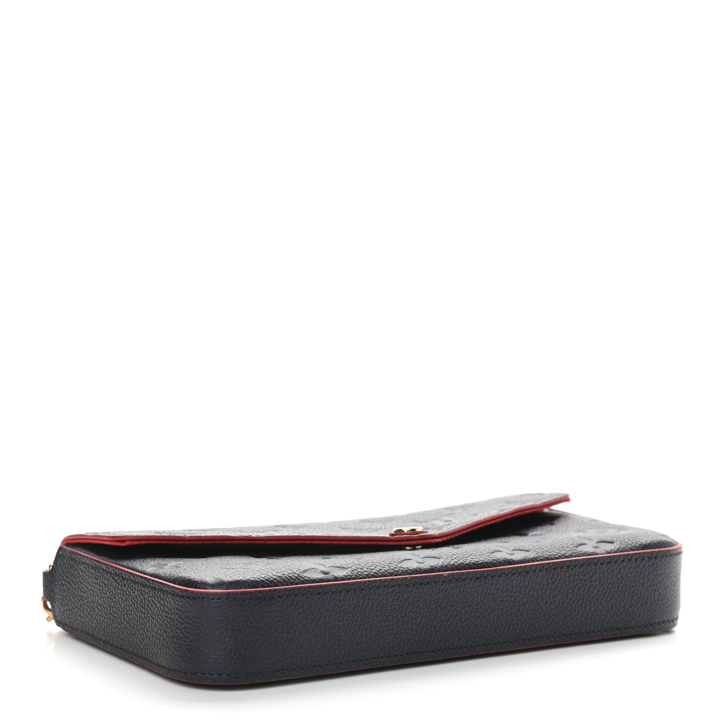 Empreinte Pochette Felicie Chain Wallet Marine Rouge