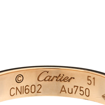 Cartier 18K Yellow Gold 3.5mm LOVE Wedding Band Ring 51 5.75 4 of 4
