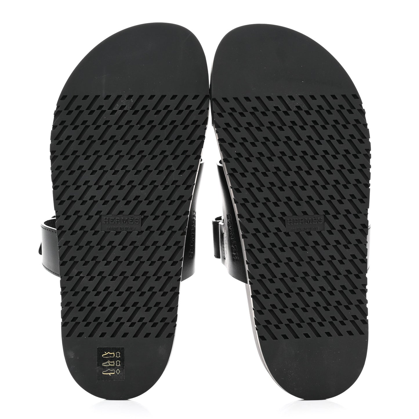 Calfskin Womens Chypre Sandals 38 Black