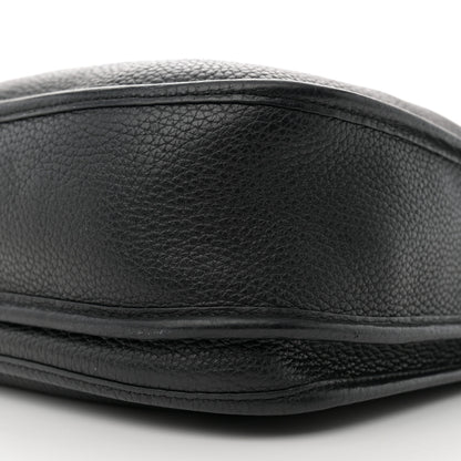 Hermes Taurillon Clemence Evelyne III PM Black 10 of 11