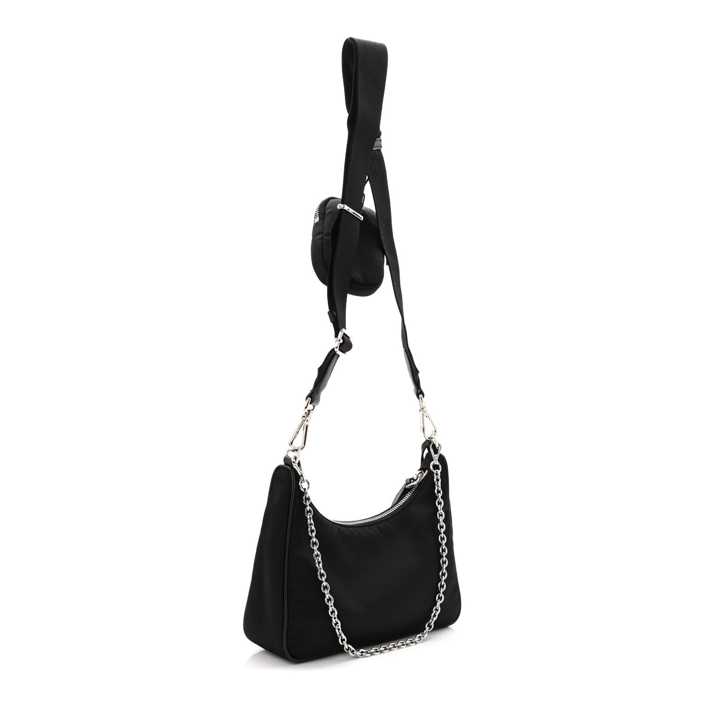 Nylon Re-Edition 2005 Shoulder Bag Black