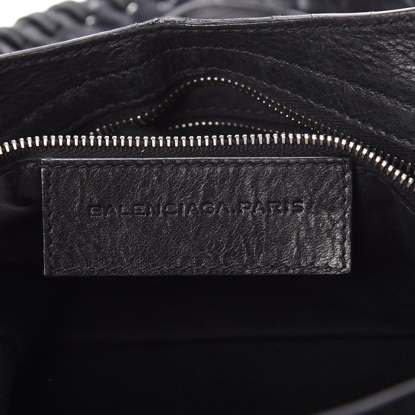 Agneau Giant 12 Silver Hardware City Black