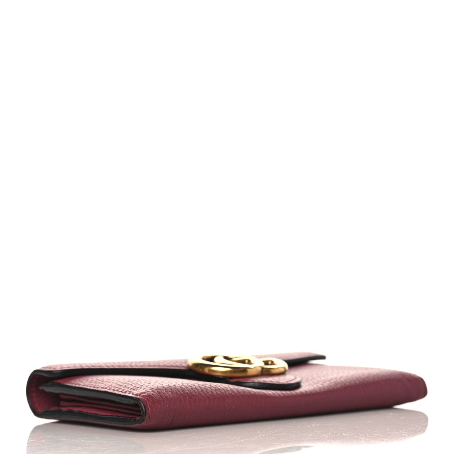Gucci Cellarius Calfskin GG Marmont Continental Wallet Dry Rose 4 of 7