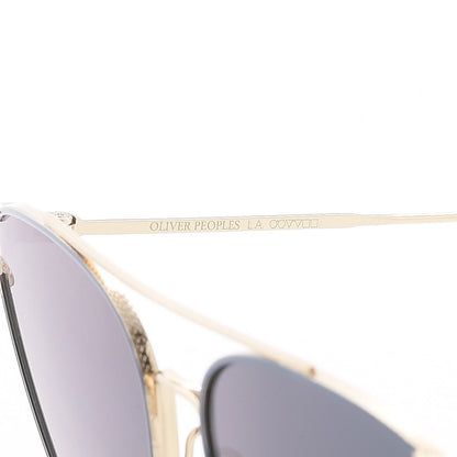 Oliver Peoples Floriana Sunglasses Gold Dark Teal 5 of 7