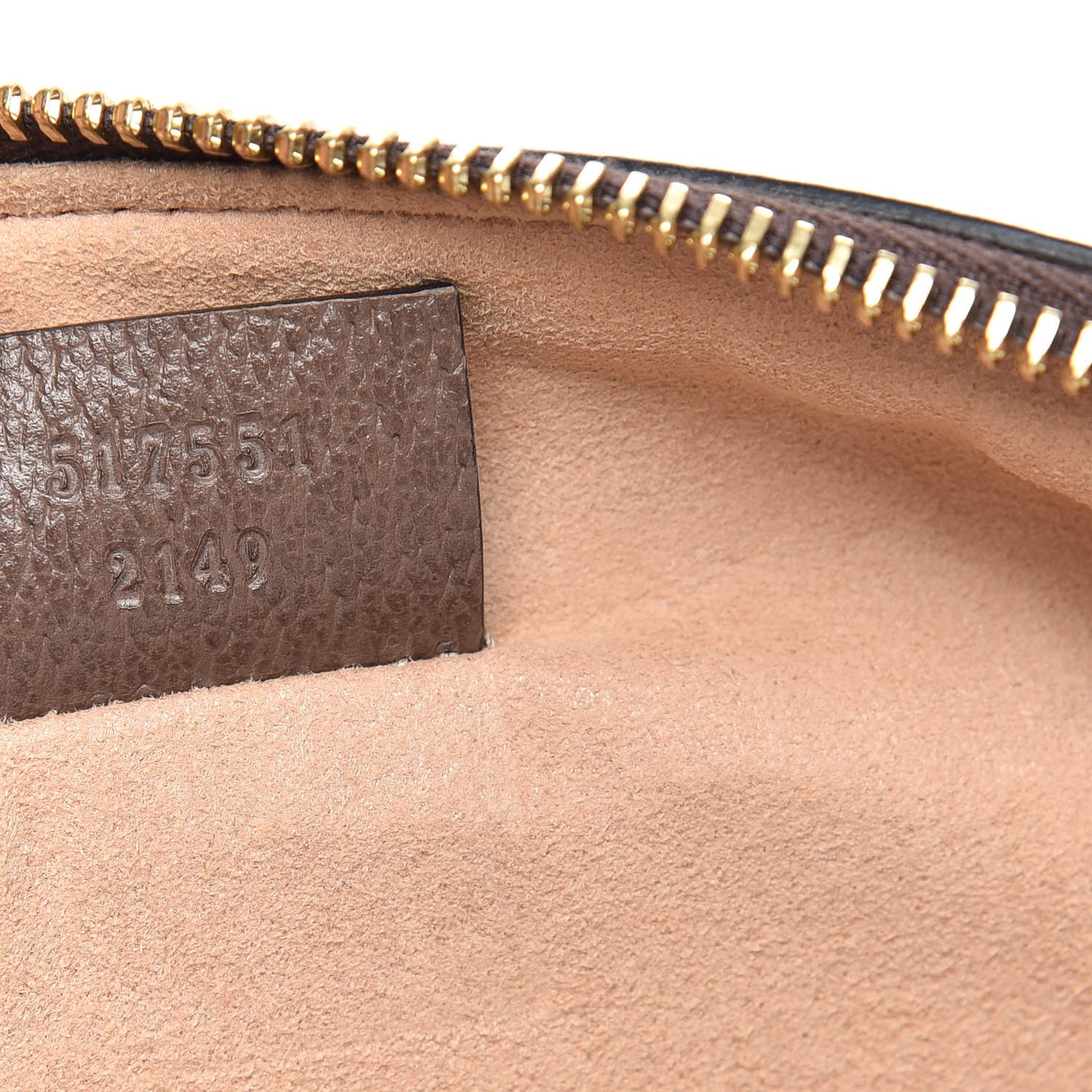 GG Supreme Monogram Large Ophidia Pouch Clutch Brown