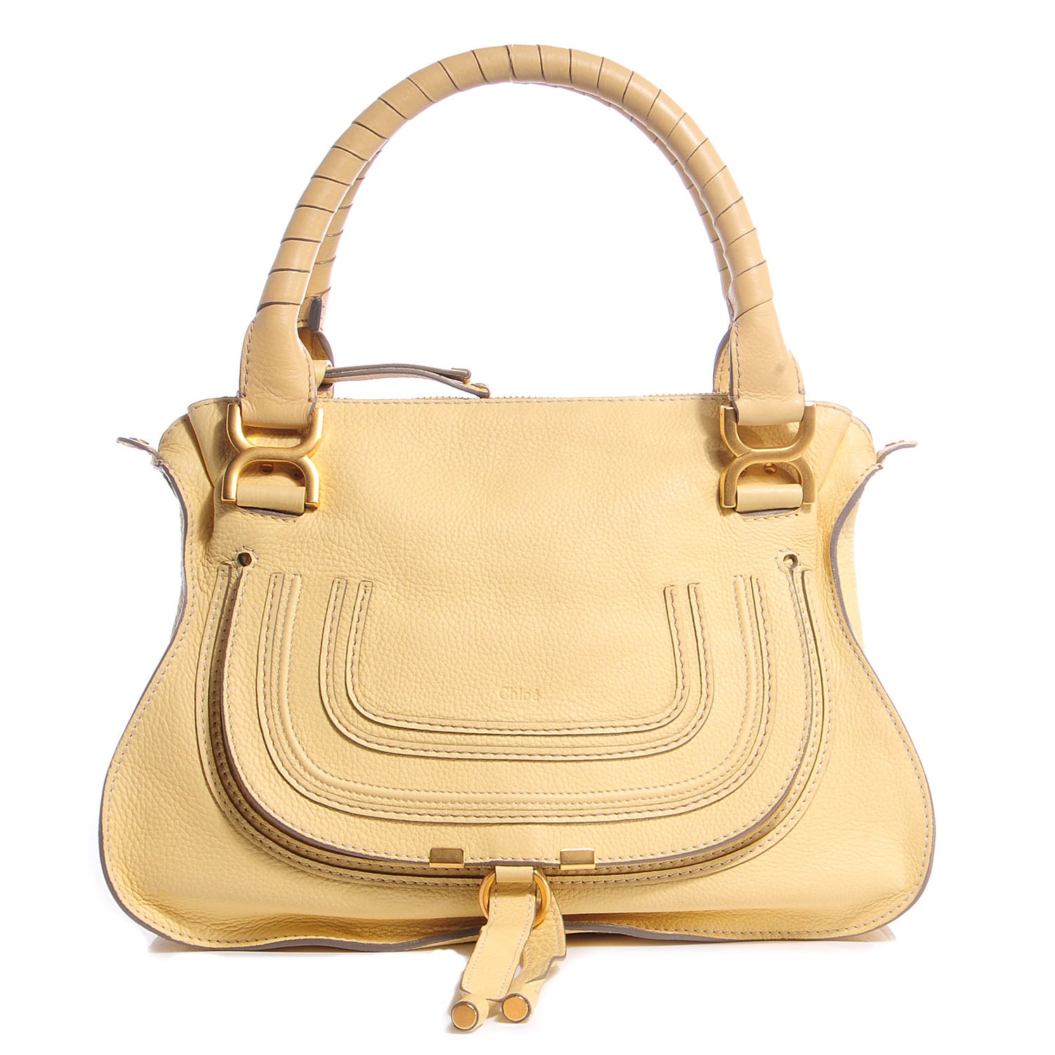 Chloe Calfskin Medium Marcie Satchel Sunlight 1 of 7