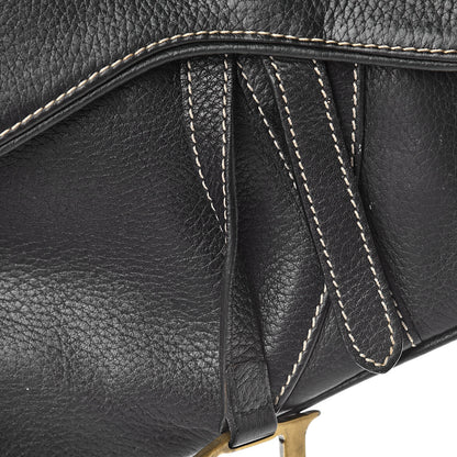 Christian Dior Calfskin Saddle Bag Black 16 of 16