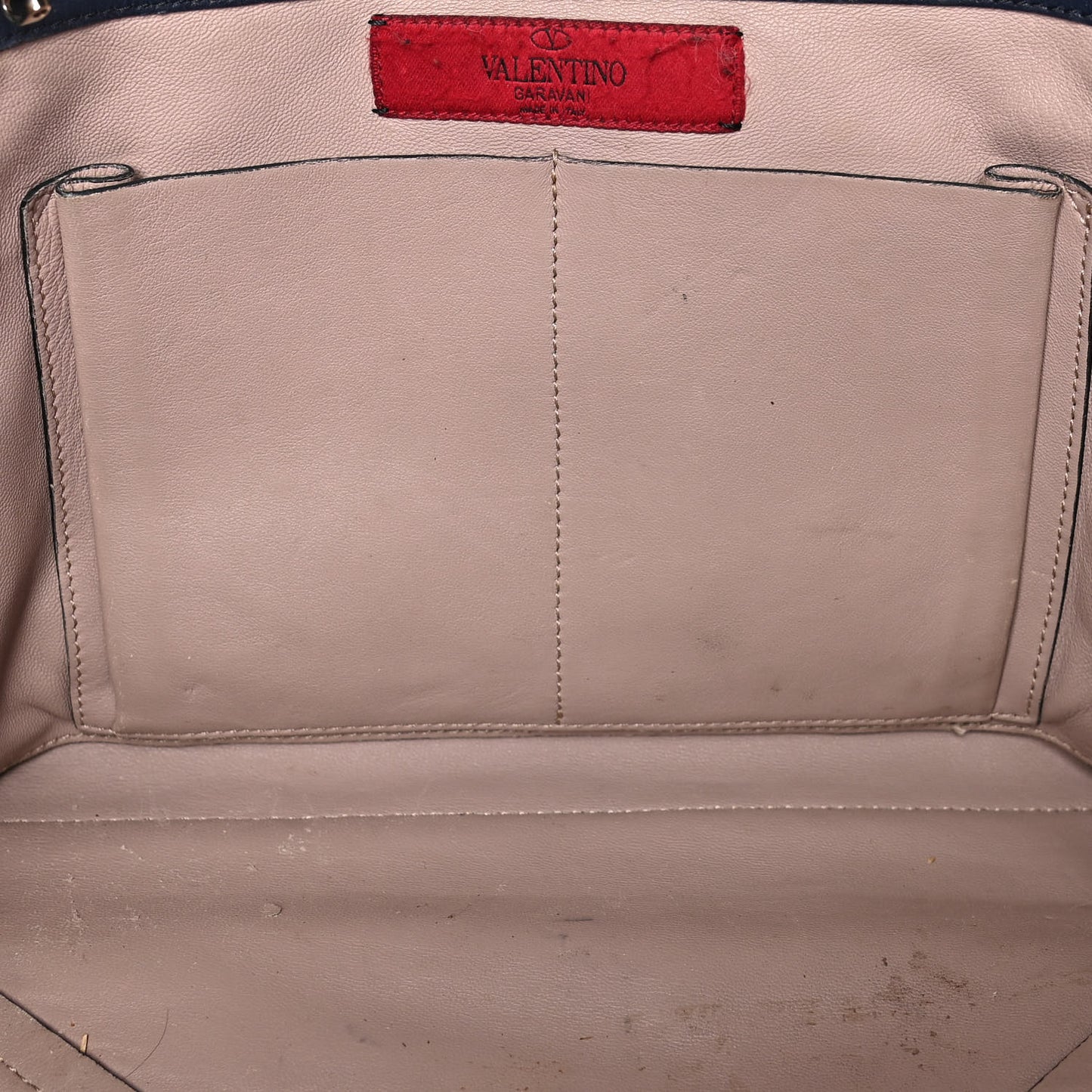 Nappa Medium Rockstud Soft Tote Marine