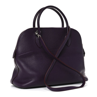 Hermes Taurillon Clemence Bolide 31 Raisin 2 of 12