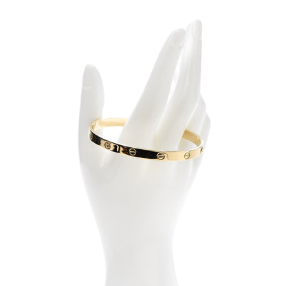 Cartier 18K Yellow Gold LOVE Bracelet 21 2 of 6