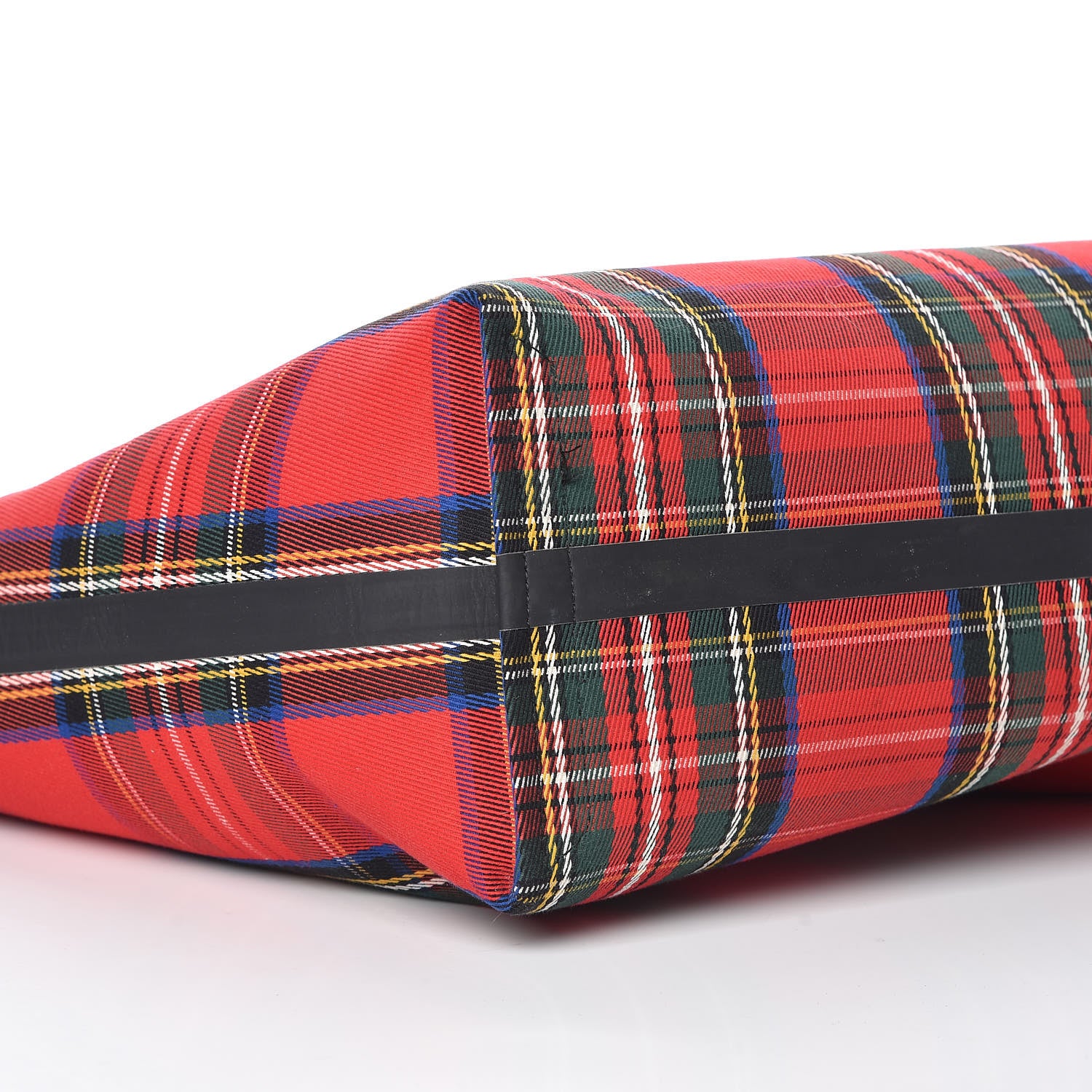 Burberry Vintage Check Medium The Giant Reversible Tote Antique Yellow Bright Red 15 of 16