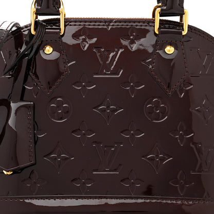 Louis Vuitton Vernis Alma BB Amarante 7 of 16