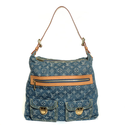 Louis Vuitton Denim Baggy GM Blue 1 of 7