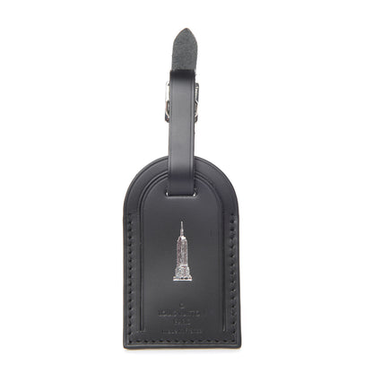 Louis Vuitton Calfskin Luggage Tag Black 1 of 5