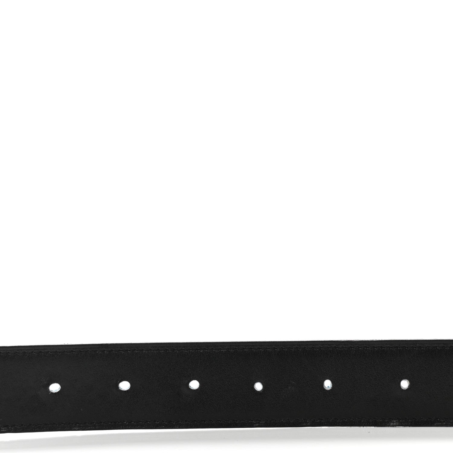 Hermes Box Togo 32mm Belt Strap 100 Black Bleu Zanzibar 5 of 7