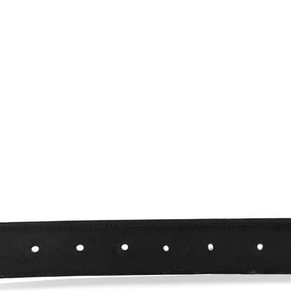Hermes Box Togo 32mm Belt Strap 100 Black Bleu Zanzibar 5 of 7