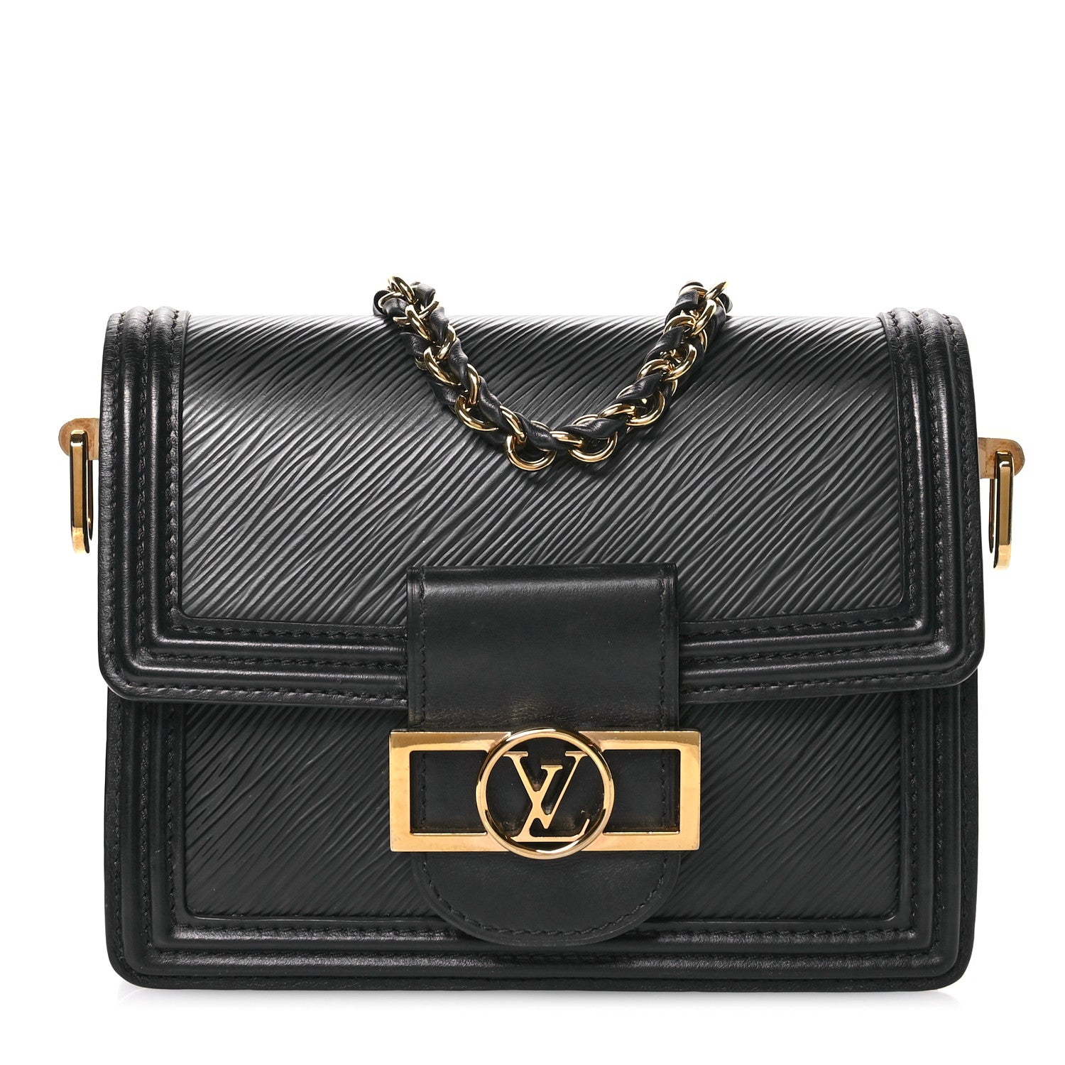 Louis Vuitton Epi Mini Dauphine Black 1 of 10