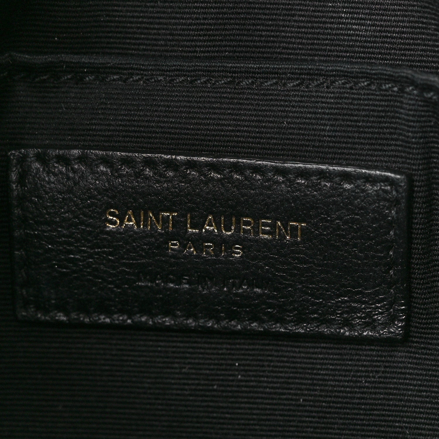 Saint Laurent Calfskin Matelasse Monogram Lou Camera Bag Black 6 of 10