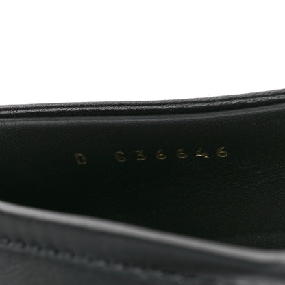 Chanel Lambskin Quilted CC Turnlock Loafers 37.5 Black 8 of 8
