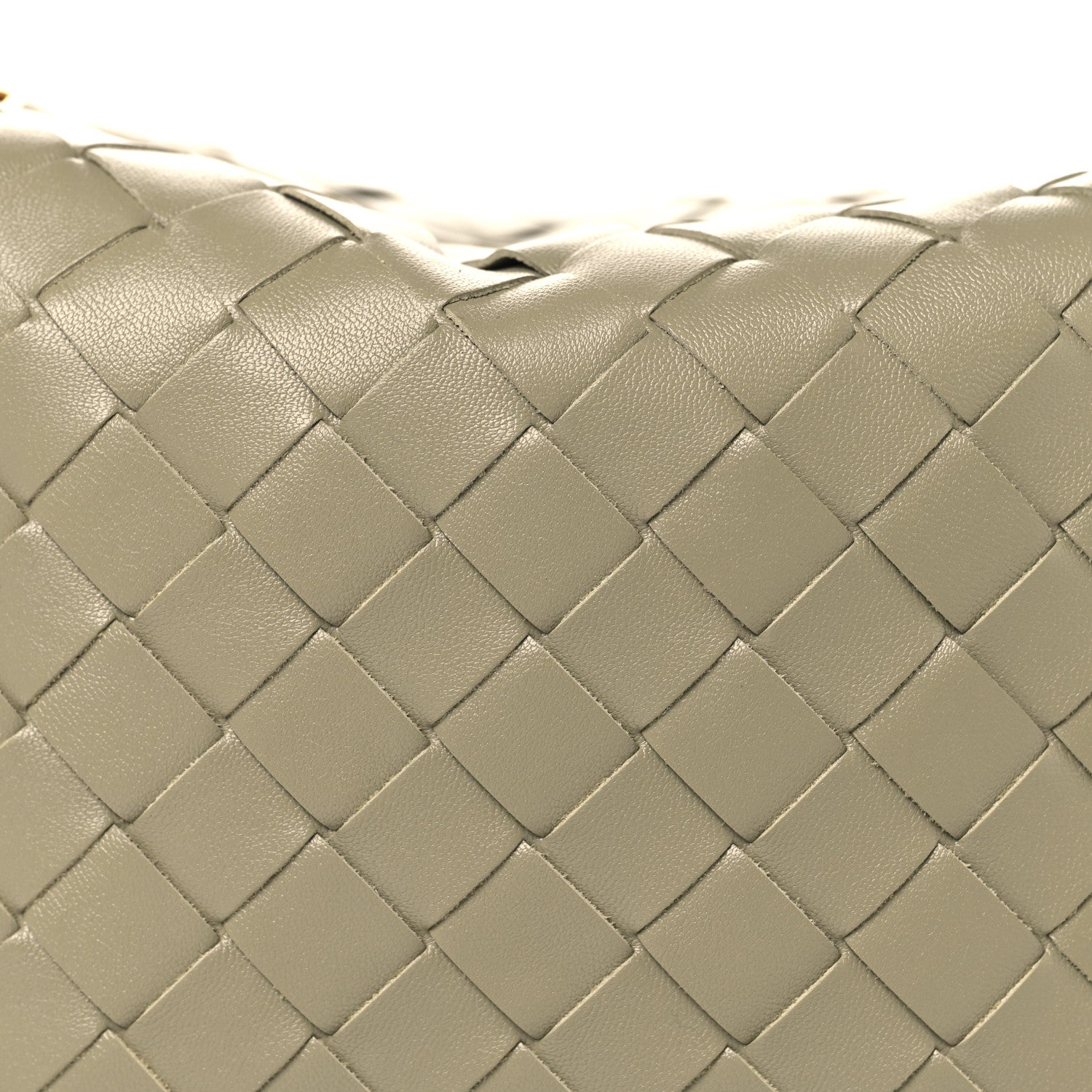 Bottega Veneta Calfskin Nappa Intrecciato Mini Wallace Travertine Travertine 7 of 9