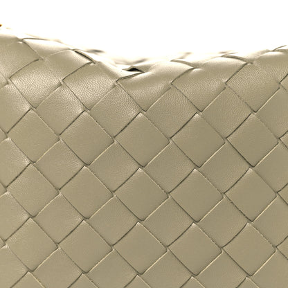 Bottega Veneta Calfskin Nappa Intrecciato Mini Wallace Travertine Travertine 7 of 9