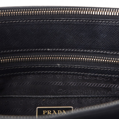 Prada Saffiano Medium Galleria Double Zip Tote Black 10 of 10