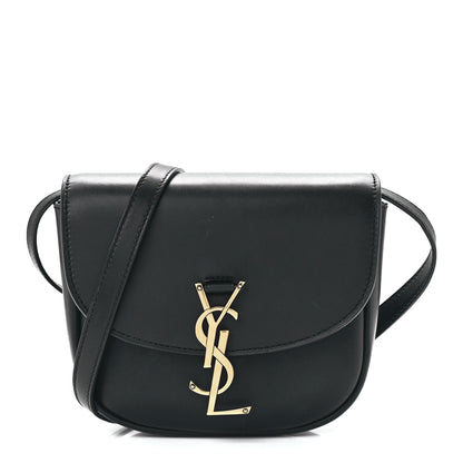 Saint Laurent Smooth Calfskin Classic Monogram Small Kaia Satchel Black 1 of 12