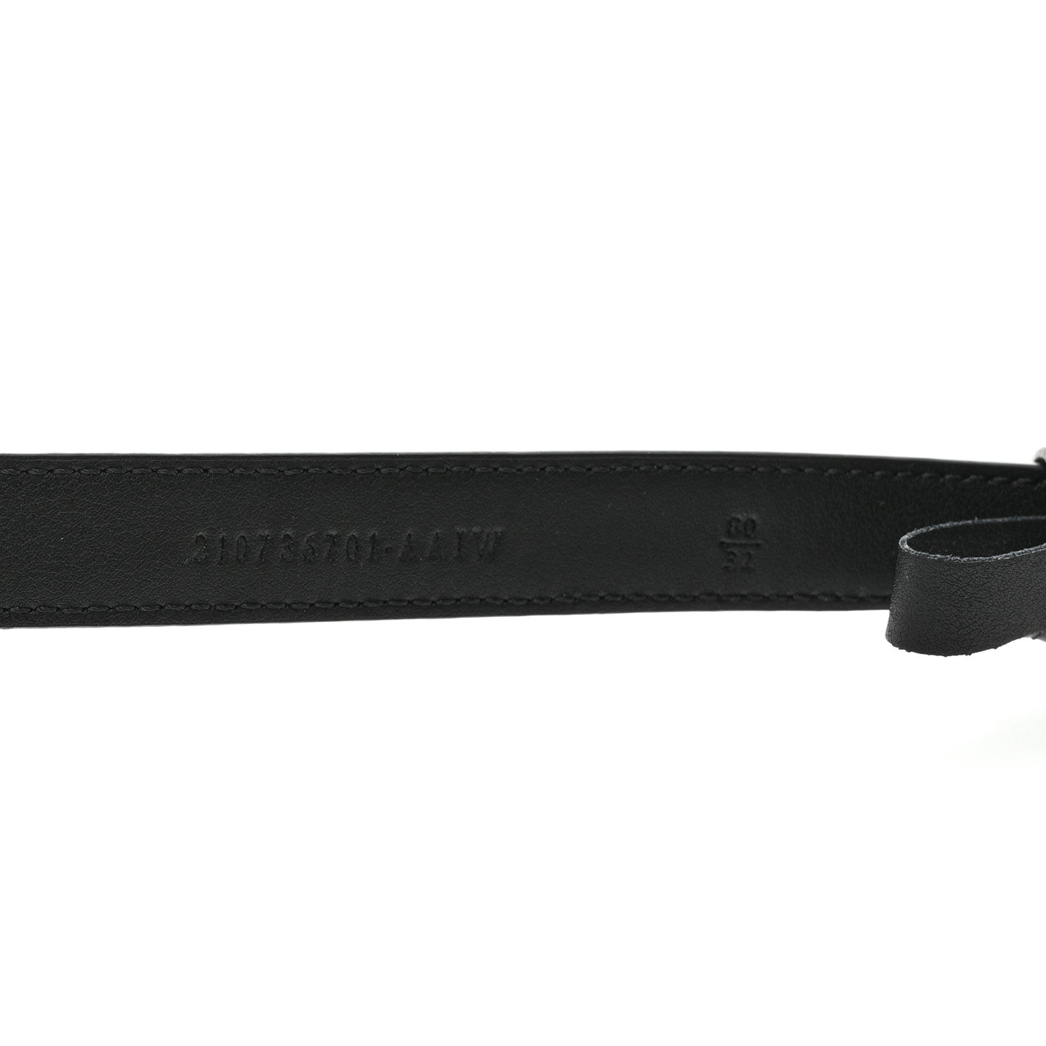 Fendi Vitello King FF 2CM Belt 80 32 Black 5 of 7