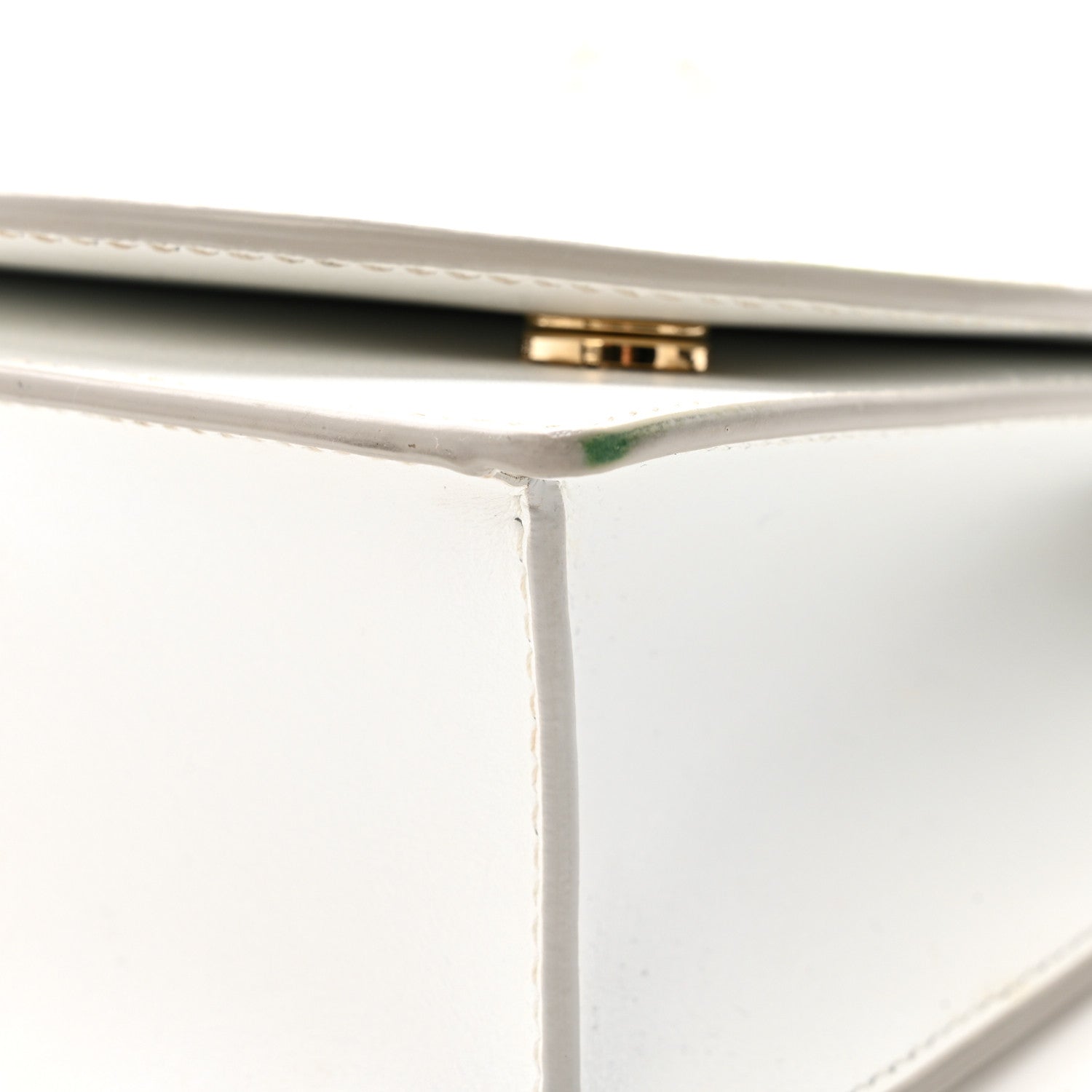 Dolce & Gabbana Calfskin DG Logo Flap Crossbody Bag White 10 of 16