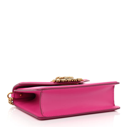 Dolce & Gabbana Smooth Calfskin Small Devotion Envelope Top Handle Bag Pink 4 of 7