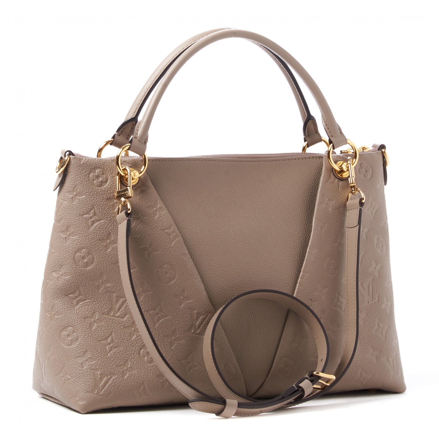 Louis Vuitton Empreinte V Tote MM Tourterelle 3 of 9