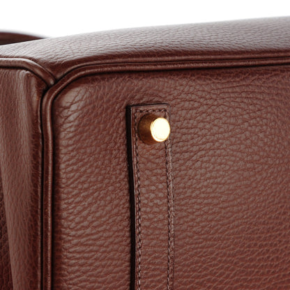 Hermes Ardennes Birkin 35 Chocolate 6 of 15