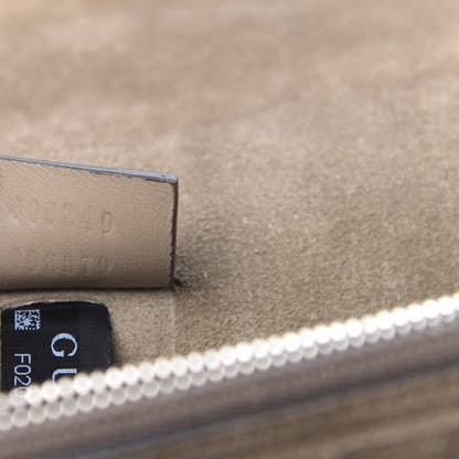 Gucci GG Supreme Monogram Small Dionysus Shoulder Bag Taupe 7 of 10