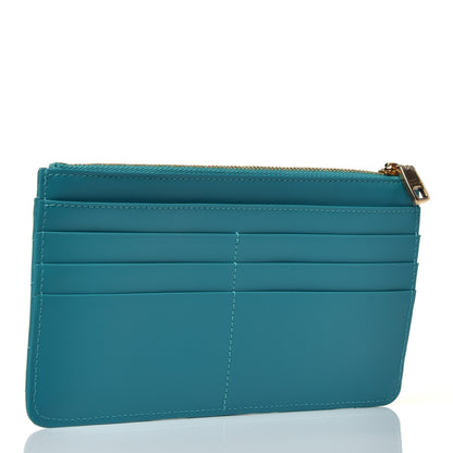 Dolce & Gabbana Nappa Matelasse Large Devotion Card Holder Acqua 3 of 6