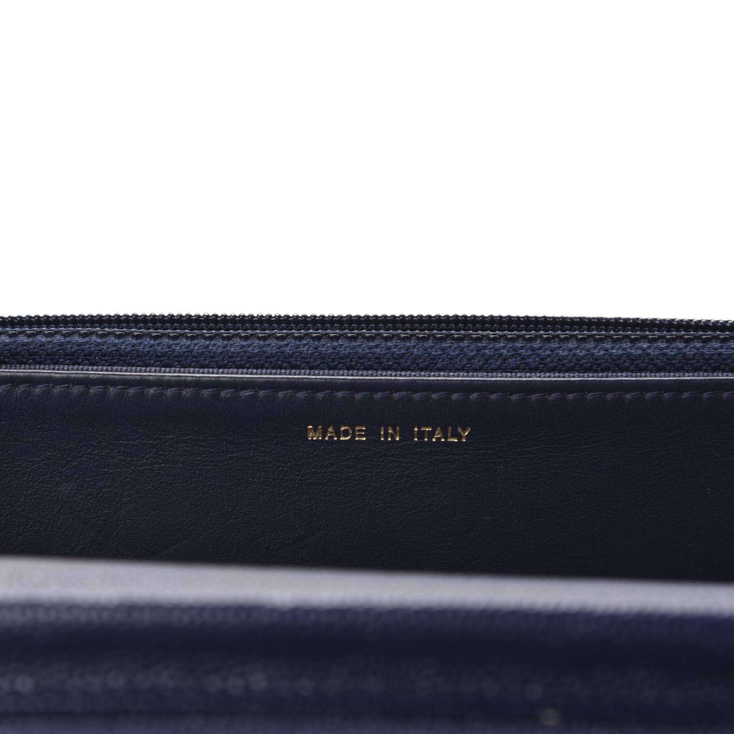 Chanel Caviar Quilted Wallet On Chain WOC Navy Blue 11 of 13