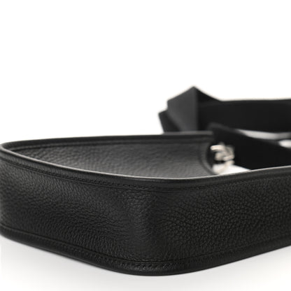 Hermes Taurillon Clemence Evelyne TPM Black 10 of 11