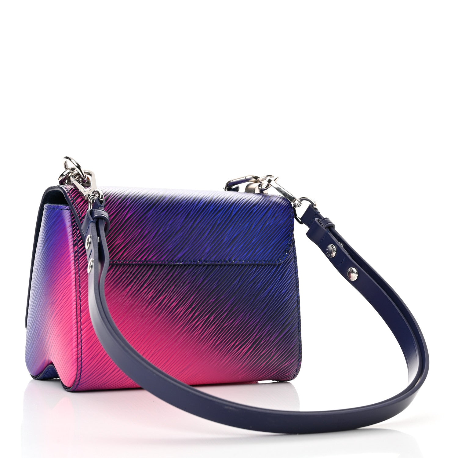 Louis Vuitton Epi Twist Shoulder Bag PM Gradient Purple 4 of 10