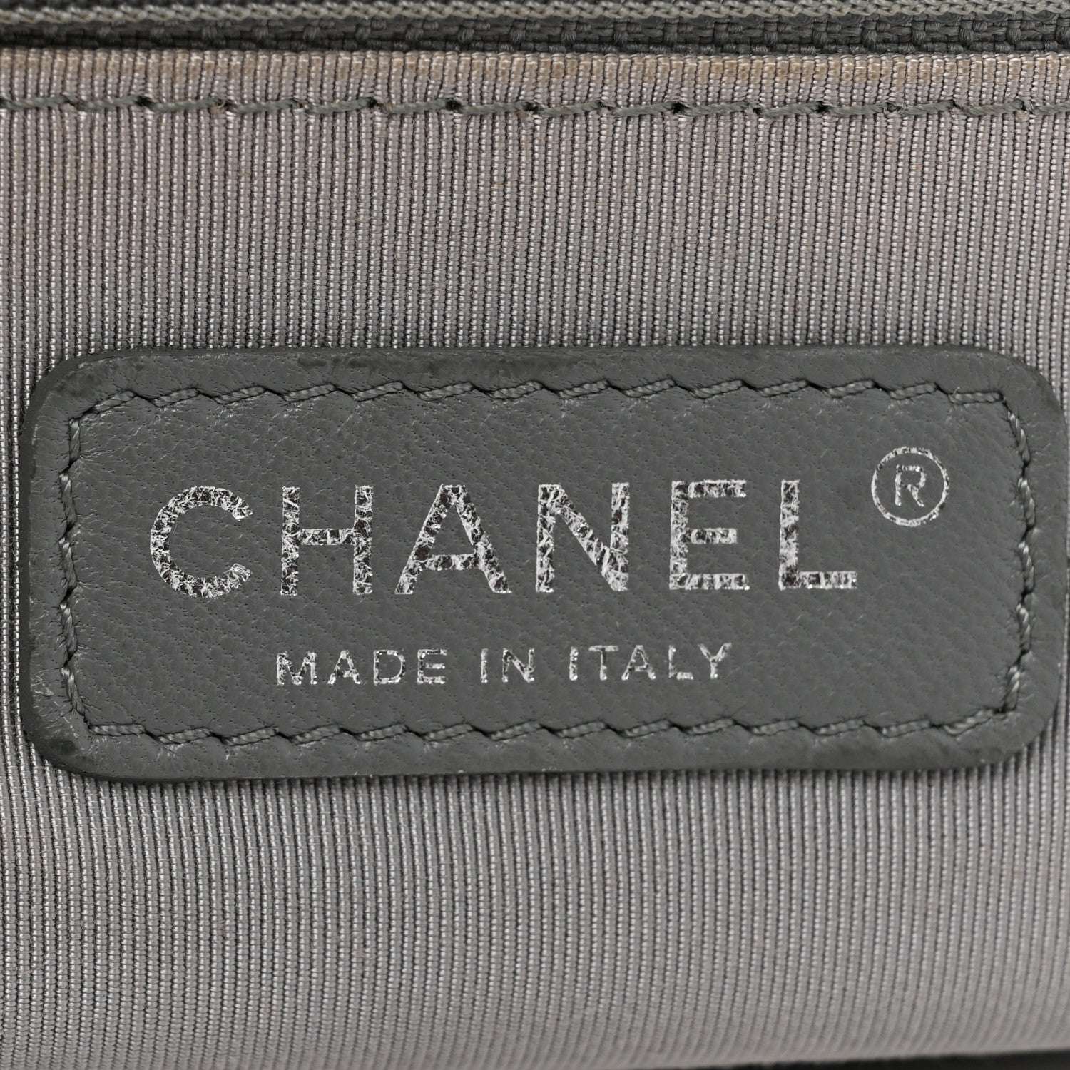Chanel Calfskin Double Stitch Large Boy Flap Navy Blue 6 of 19