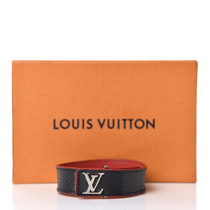 Louis Vuitton Damier Graphite LV Slim Bracelet 21 11 of 11