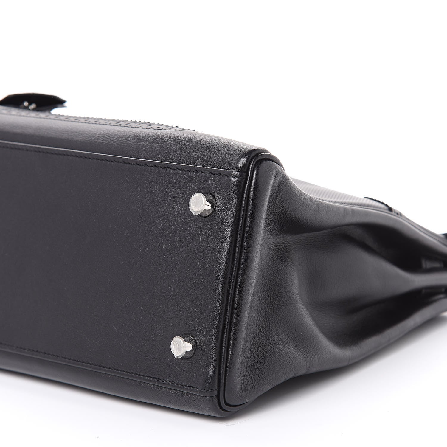 Hermes Swift Grain d'H Ghillies Kelly 32 Black 33 of 36