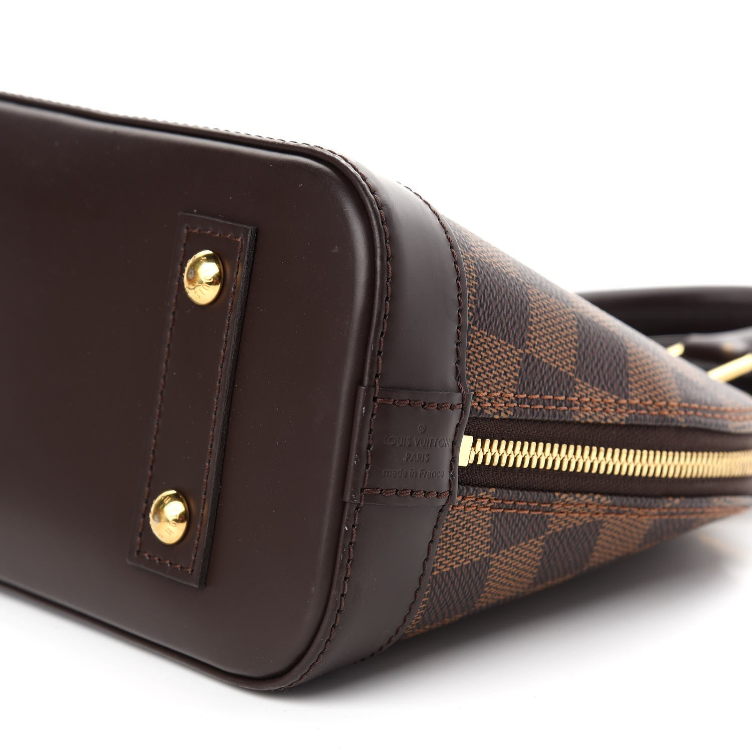 Louis Vuitton Damier Ebene Alma BB 8 of 9
