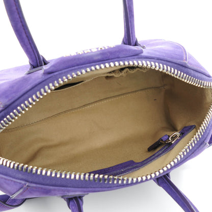Givenchy Nubuck Mini Antigona Purple 5 of 9