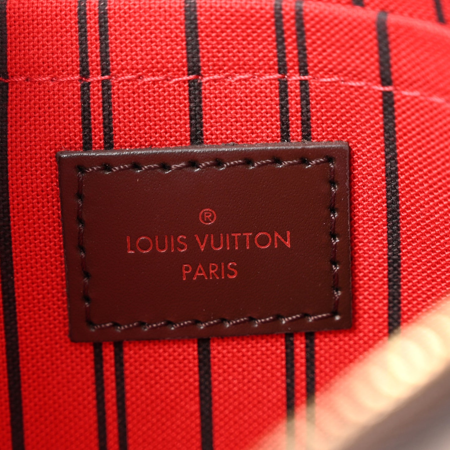 Damier Ebene Neverfull MM GM Pochette