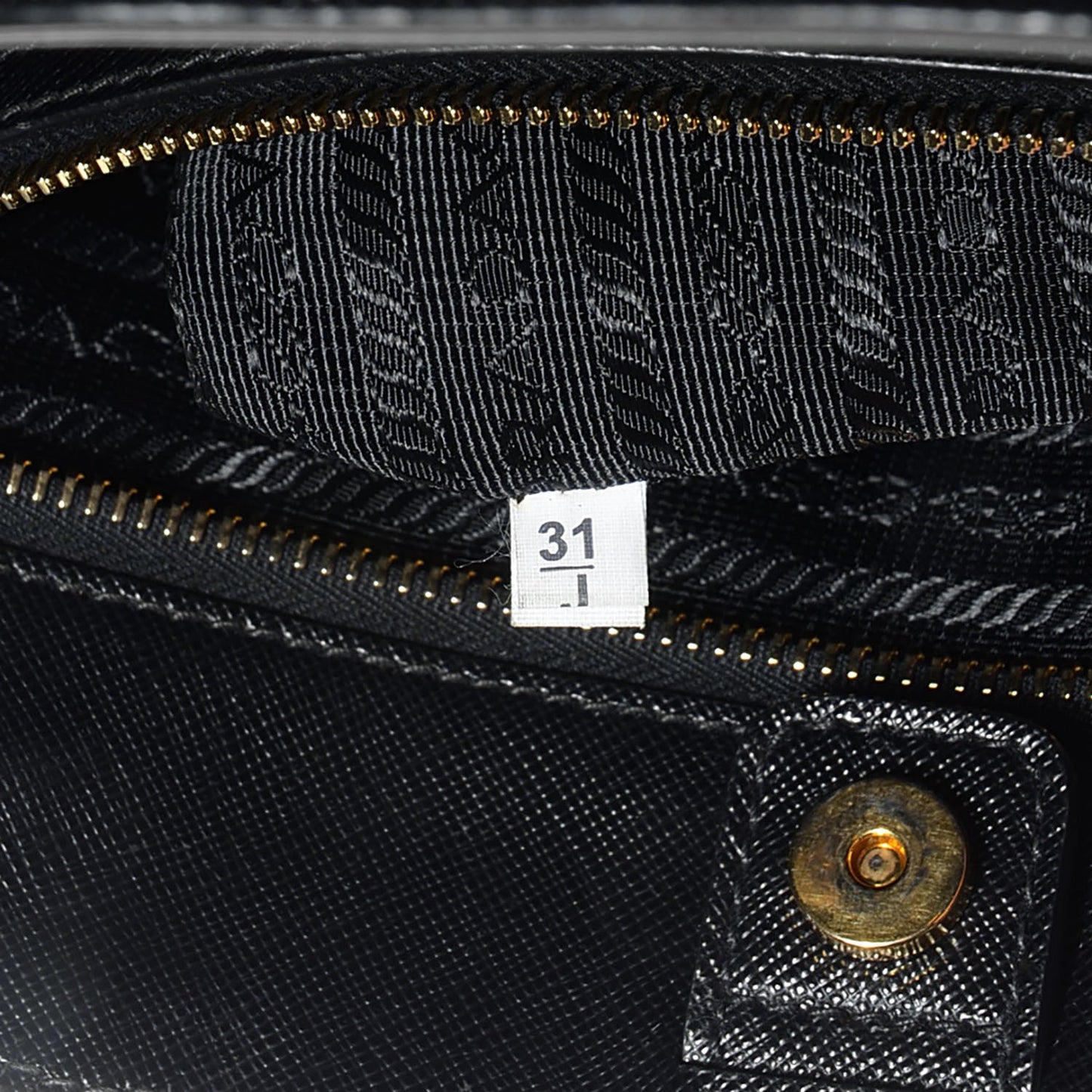 SAFFIANO Lux Large Tote Nero Black