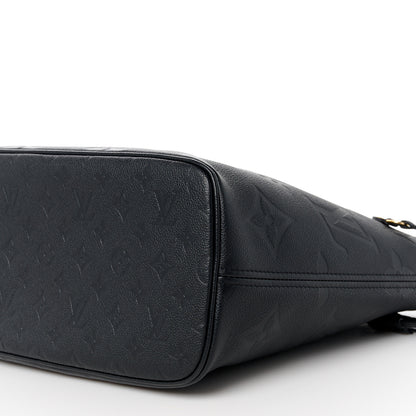 Louis Vuitton Empreinte Monogram Giant Neverfull MM Black 10 of 10