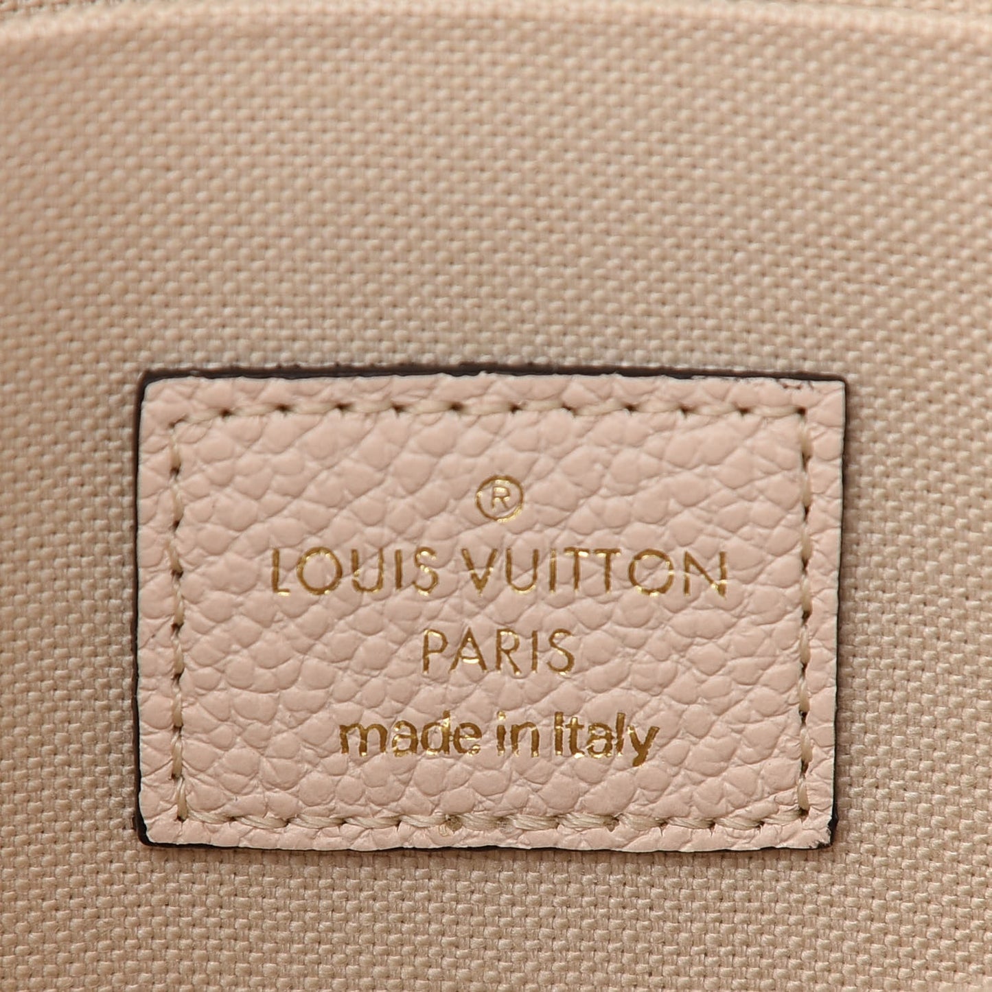 Empreinte Monogram Giant By The Pool Felicie Pochette Chain Wallet Cream Saffron