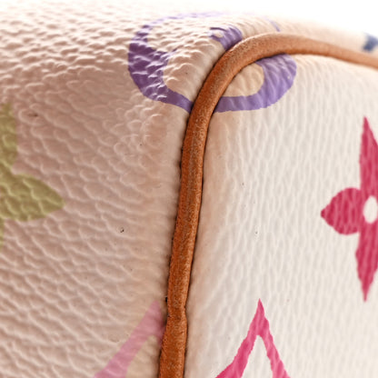 Louis Vuitton Monogram Multicolor Mini Sac HL Speedy White 10 of 10