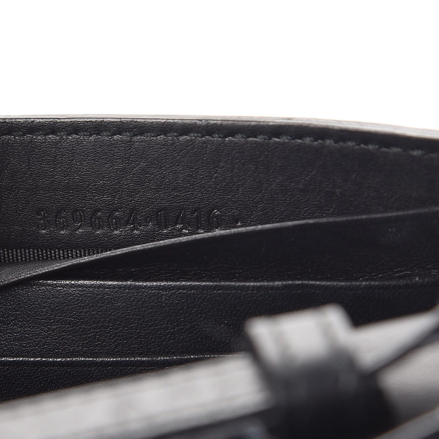 Calfskin Icon Wallet Black